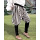 Buccaneer Pants-Black white