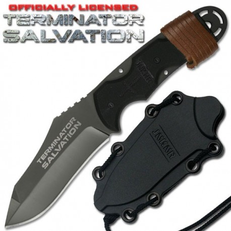 Terminator Salvation Knife Fixed Blade Silver