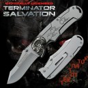 Terminator Salvation Folding Knife Silver