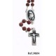 Damascene Silver Rosary by Midas Model 9604