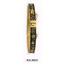 Damascene Bracelet 24k Gold Model 8003