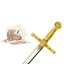 Miniature Masonic Sword Gold