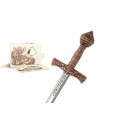 Miniature Crusader Sword Bronz
