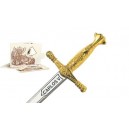 Miniature Sword of Charles V Gold