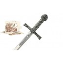 Mini Sword of King Richard Lionheart Silver