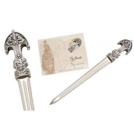 Mini Alexander The Great Sword of Darius Silver