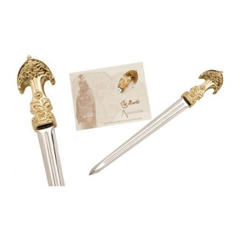 Mini Alexander The Great Sword of Darius Gold