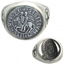 Templar Seal Ring-Size 25