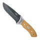 Camillus 9.25" Fixed Blade Knife-Bamboo Handle