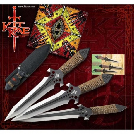 Hellhawk Throwing Knives by Kit Rae