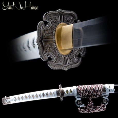 White Tachi Samurai Sword