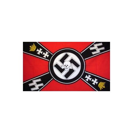 Waffen SS Death Head Flag