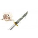 Miniature Highlander Dragon Samurai Katana Sword (Gold)
