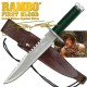 Rambo I Knife With Sylvester Stallone Signature